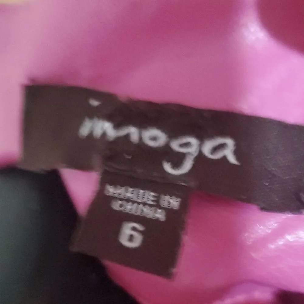 Imoga Vibrant Pink Furry Kids Dress